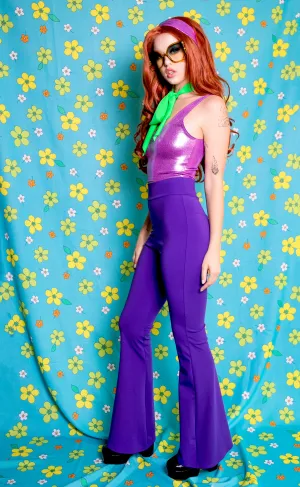 Danger Prone Girl Disco Bell Bottoms Set