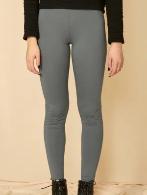 Nude Leggings in Steel