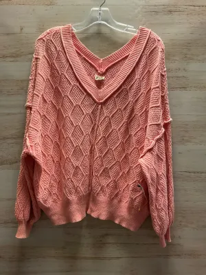 Sweater By Pol In Pink, Size: M