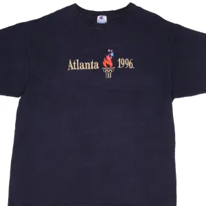 VINTAGE CHAMPION ATLANTA OLYMPICS 1996 TEE SHIRT SIZE XL MADE IN USA